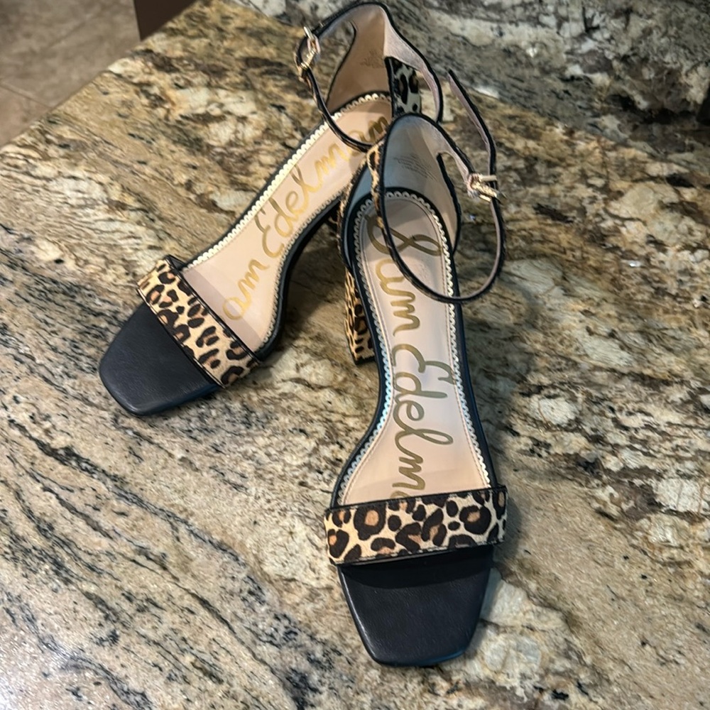 Sam Edelman block heel sandal